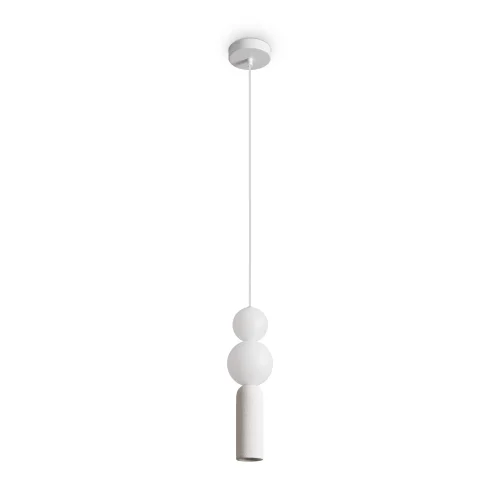 Светильник подвесной LED Shapes FR5530PL-L12W Freya белый на 1 лампу, основание белое в стиле современный фото 4