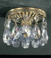 Светильник точечный Spot 6000 Reccagni Angelo прозрачный 1 лампа, основание античное бронза в стиле классика 
