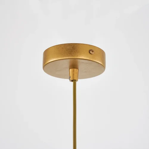 Светильник подвесной Exortivus 4011-3P Favourite белый 3 лампы, основание золотое в стиле классический  фото 4