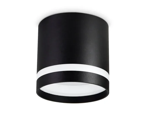 Светильник накладной TN537 TN5373 Ambrella light чёрный 1 лампа, основание чёрное в стиле хай-тек современный круглый фото 2
