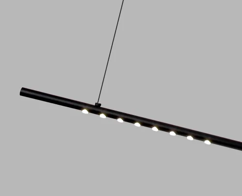 Светильник подвесной LED Магни 08557-150L,19 Kink Light чёрный на 1 лампу, основание чёрное в стиле минимализм хай-тек современный линейный фото 2