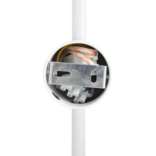 Бра с выключателем LED DIMM Bram 8309/12WL Lumion белый на 1 лампу, основание белое в стиле современный хай-тек минимализм трубочки отражённый свет фото 5