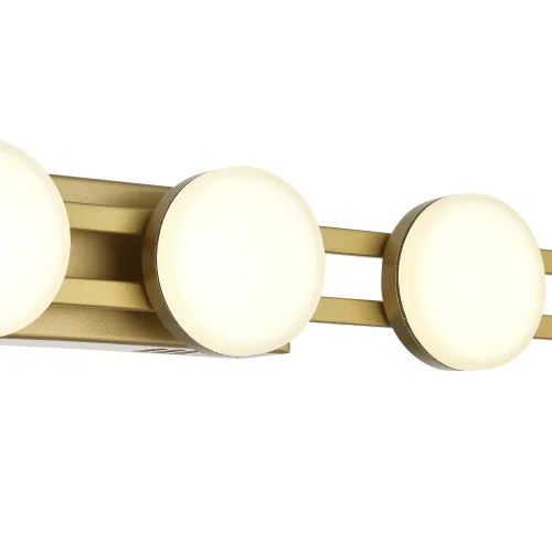 Бра LED Monro SL6610.201.06 ST-Luce белый на 1 лампу, основание золотое в стиле современный фото 4
