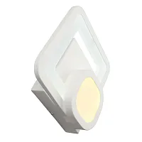 Бра LED Aversa OML-02921-20 Omnilux белый 1 лампа, основание белое в стиле хай-тек 