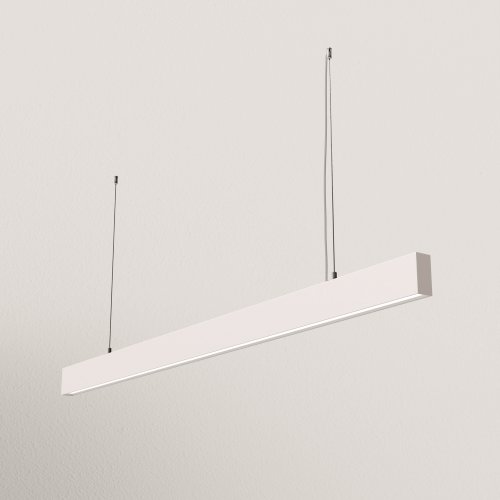 Светильник подвесной LED Vinder P051PL-L40W4K Maytoni белый на 1 лампу, основание белое в стиле хай-тек линейный фото 4