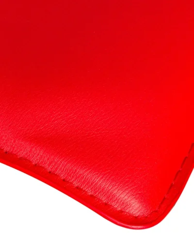 Стул барный  3013-LM TOMMY,  цвет сиденья красный, цвет основания хром Dobrin, красный/экокожа, ножки/металл/хром, размеры - 620*830***385*405 фото 7