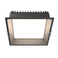 Светильник точечный LED Okno DL056-24W3-4-6K-B Maytoni чёрный 1 лампа, основание чёрное в стиле модерн 