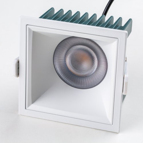 Светильник точечный LED Ciclone 385236 Lightstar белый на 1 лампу, основание белое в стиле современный квадратный фото 3