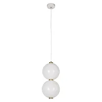 Светильник подвесной LED Pearls 10205/E LOFT IT белый 2 лампы, основание белое в стиле современный 
