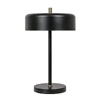 Настольная лампа Skat A7052LT-2BK Arte Lamp чёрная на 2 лампы, основание чёрное металл в стиле лофт современный 