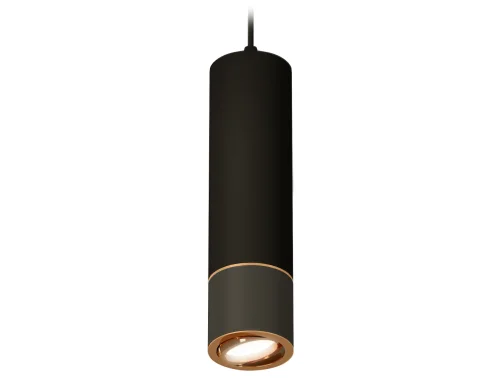 Светильник подвесной Techno spot XP7402050 Ambrella light чёрный 1 лампа, основание чёрное в стиле современный хай-тек 