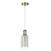 Светильник подвесной Saga 5088/1A Odeon Light на 1 лампу, основание в стиле классический 