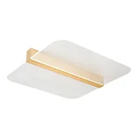 Светильник потолочный LED Wakulla LSP-7225 Lussole прозрачный 1 лампа, основание матовое золото в стиле минимализм хай-тек современный 