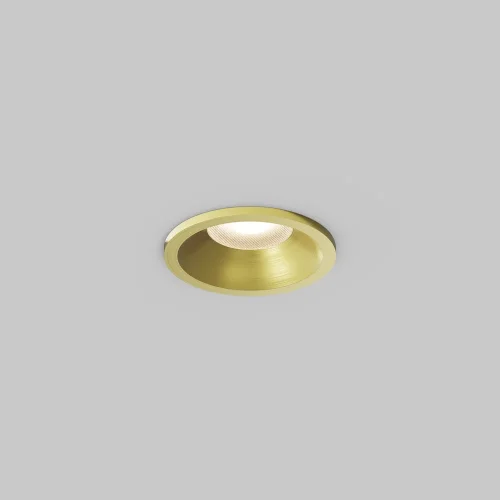 Светильник точечный LED Mini DL059-7W3K-BS Maytoni латунь на 1 лампу, основание латунь в стиле современный хай-тек круглый