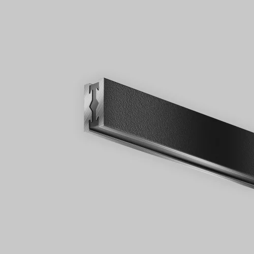 Шинопровод 1м Magnetic trаck system Flarity TRX154-111B Maytoni чёрный в стиле для светильников серии Magnetic trаck system Flarity шинопровод flarity магнитная фото 2