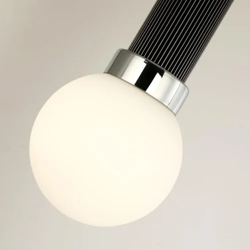 Светильник потолочный Sphere 2955-1P Favourite белый 1 лампа, основание хром в стиле современный шар фото 4