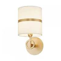 Бра Mateo 2634-1W Favourite белый 1 лампа, основание матовое золото в стиле кантри классический 