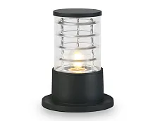 Парковый светильник ST2532 Ambrella light уличный IP54 чёрный 1 лампа, плафон прозрачный в стиле хай-тек современный E27