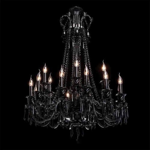 Люстра подвесная Барселона 313010818 Chiaro без плафона на 18 ламп, основание чёрное в стиле классический  фото 11