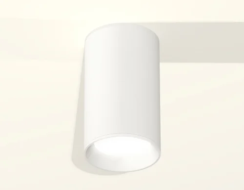 Светильник накладной Techno spot XS6322001 Ambrella light белый 1 лампа, основание белое в стиле современный круглый фото 3