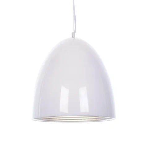 Светильник подвесной Vicci LDP 7532 WT Lumina Deco белый серебряный 1 лампа, основание белое в стиле современный 