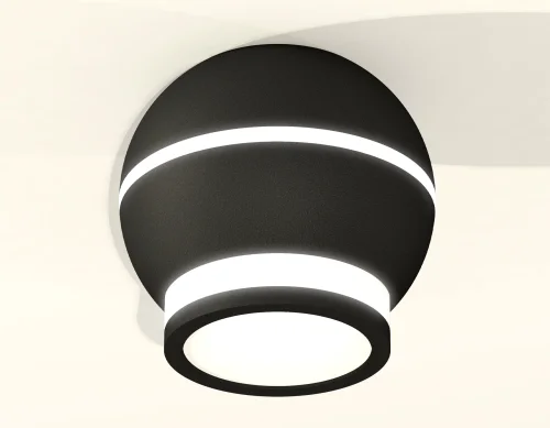 Светильник накладной Techno spot XS1102040 Ambrella light чёрный 1 лампа, основание чёрное в стиле современный круглый фото 2