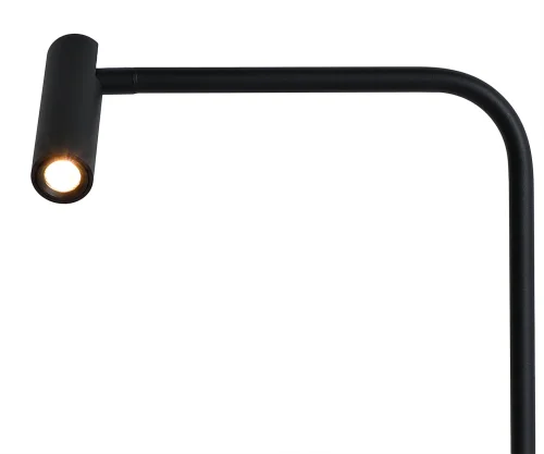 Настольная лампа офисная LED Алери 08070-T,19 Kink Light чёрная 1 лампа, основание чёрное металл в стиле современный хай-тек  фото 2