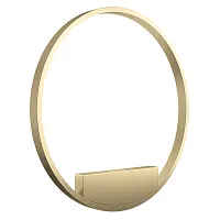 Бра LED Rim MOD058WL-L35BS4K Maytoni латунь на 1 лампу, основание латунь в стиле современный минимализм кольца