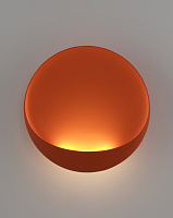 Бра LED Maloni V11218-WL Moderli оранжевый на 1 лампу, основание оранжевое в стиле современный 