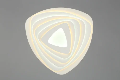 Светильник потолочный LED с пультом Bacoli OML-07507-216 Omnilux белый 1 лампа, основание белое в стиле хай-тек с пультом фото 6