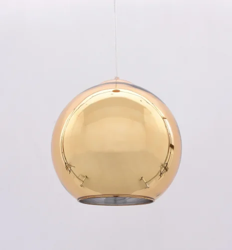 Светильник подвесной Lobos  LDP 107-300 GD Lumina Deco золотой 1 лампа, основание золотое в стиле современный шар фото 4