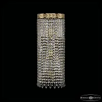 Бра 83401B/20IV-50 G Drops Bohemia Ivele Crystal прозрачный 3 лампы, основание золотое в стиле современный классический r