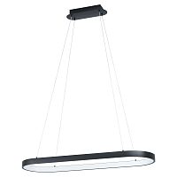 Светильник подвесной LED Codriales 99358 Eglo чёрный белый 1 лампа, основание чёрное в стиле хай-тек современный 