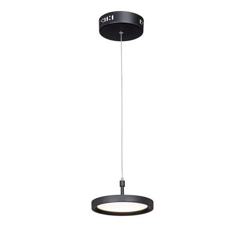 Светильник подвесной LED V4603-1/1S Vitaluce без плафона на 1 лампу, основание чёрное в стиле хай-тек Светильник подвесной LED V4603-1/1S Vitaluce без плафона на 1 лампу, основание чёрное в стиле хай-тек