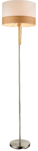 Торшер напольный  CHIPSY 15221S Globo  коричневый 1 лампа, основание серое в стиле современный
