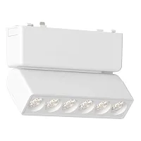 Трековый светильник магнитный LED Skyflat ST675.536.06 ST-Luce белый для шинопроводов серии Skyflat