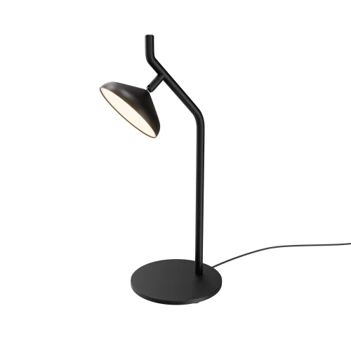 Настольная лампа LED MOD451TL-L8B3K1 Vita Maytoni чёрная на 1 лампу, основание чёрное металл в стиле хай-тек современный Настольная лампа LED MOD451TL-L8B3K1 Vita Maytoni чёрная на 1 лампу, основание чёрное металл в стиле хай-тек современный