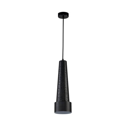 Светильник подвесной Magma 2715-1P Favourite чёрный 1 лампа, основание чёрное в стиле современный трубочки фото 2