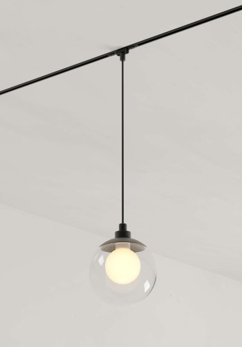 Светильник трековый магнитный CLT 0.36 005 5W BL 4000K Crystal Lux чёрный для шинопроводов серии Укс5 (Ux5) чёрный