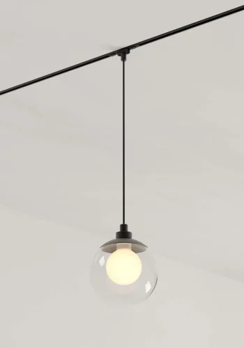 Светильник трековый магнитный CLT 0.36 005 5W BL 4000K Crystal Lux чёрный для шинопроводов серии Укс5 (Ux5) чёрный