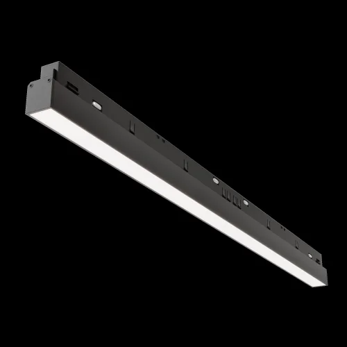 Трековый светильник LED Magnetic track system TR030-4-24W3K-WW-DS-B Maytoni чёрный для шинопроводов серии Magnetic track system Exility чёрный фото 5