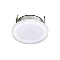 Светильник точечный LED VET 107.1-7W-WT Lucia Tucci белый 1 лампа, основание белое в стиле современный 