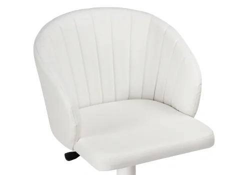 Компьютерное кресло Пард экокожа белый 464224 Woodville, белый/экокожа, ножки/пластик/белый, размеры - *870***590*600 фото 6