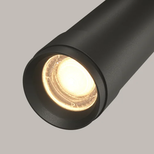 Светильник накладной LED Focus Zoom C055CL-L12W3K-Z-B Maytoni чёрный на 1 лампу, основание чёрное в стиле современный хай-тек круглый фото 14