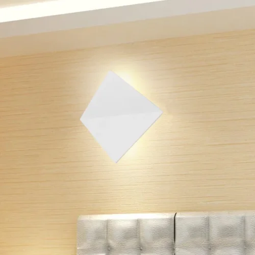 Бра светодиодное WATTME ORIGAMI 59390-04 ImperiumLoft серый на 1 лампу, основание серое в стиле хай-тек фото 4