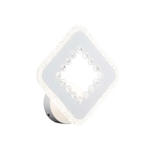 Бра LED Dew 10231/1LED Escada прозрачный на 1 лампа, основание белое в стиле хай-тек 
