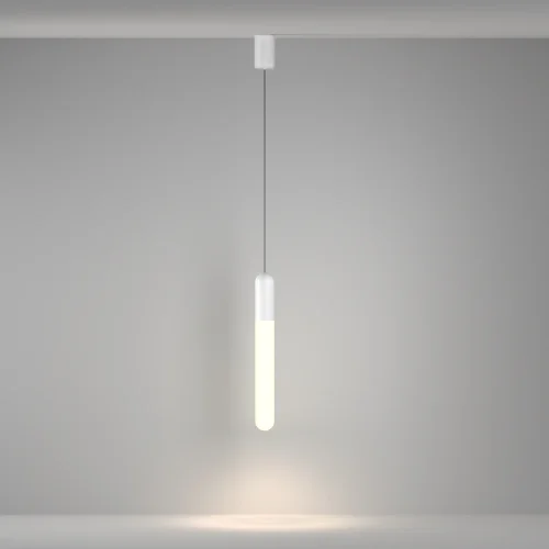 Светильник подвесной LED Mist P101PL-L500-12W3K-W Maytoni белый 1 лампа, основание белое в стиле современный хай-тек  фото 4