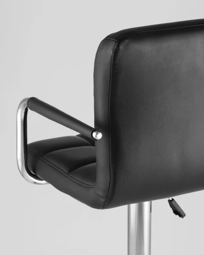 Стул барный Малави NEW, черный NP УТ000039146 Stool Group, /экокожа, ножки/металл/, размеры - 910*1110**** фото 9