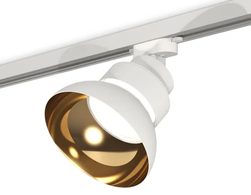 Трековый светильник однофазный XT8101201 Ambrella light золотой белый для шинопроводов серии XT81010 белый