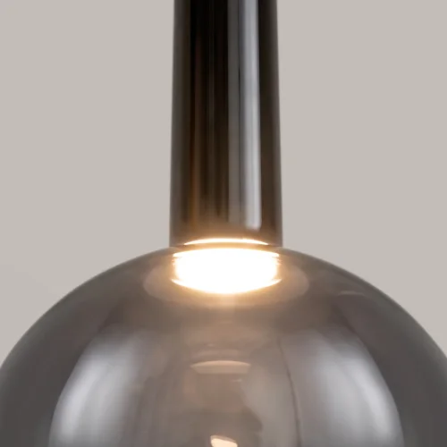Светильник подвесной LED Nebula MOD182PL-L6B3K Maytoni чёрный на 1 лампу, основание чёрное в стиле современный фото 2